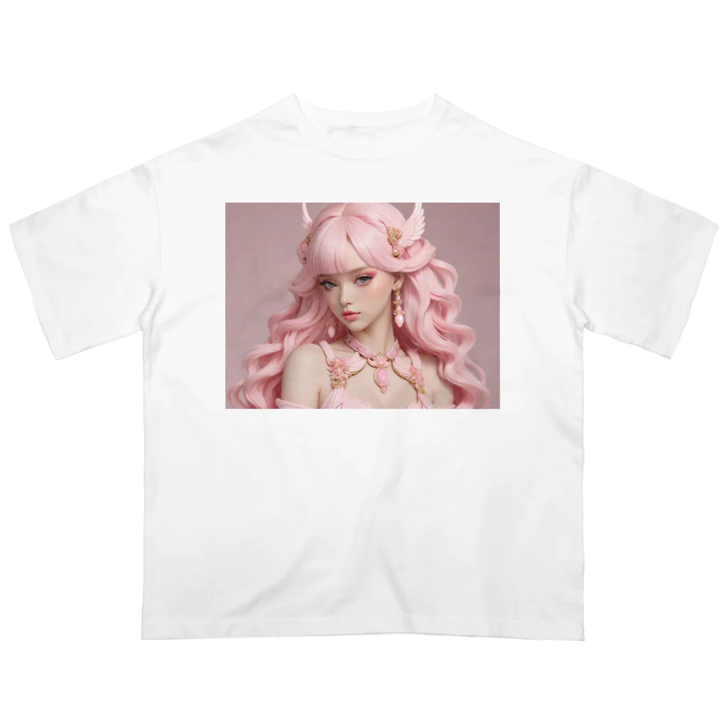 coco_angelのピンクダイヤモンドの女神 - アリアンナ・ロゼッタ Oversized T-Shirt