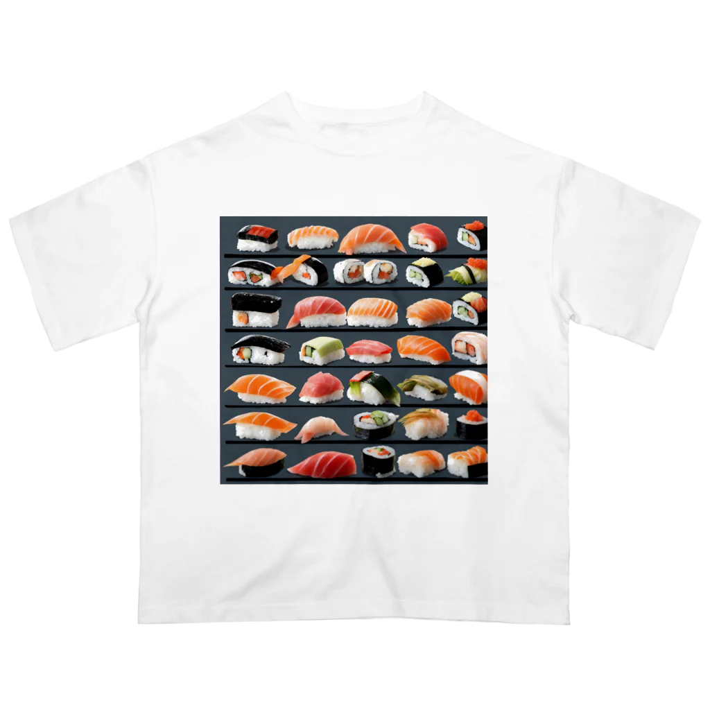 olafnの和の心　寿司 Oversized T-Shirt