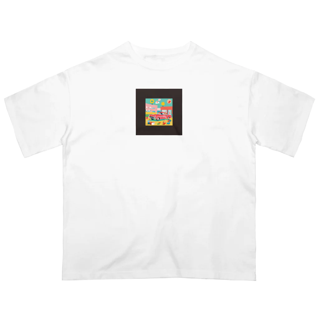 shigetamaの５０ｓロック オーバーサイズTシャツ