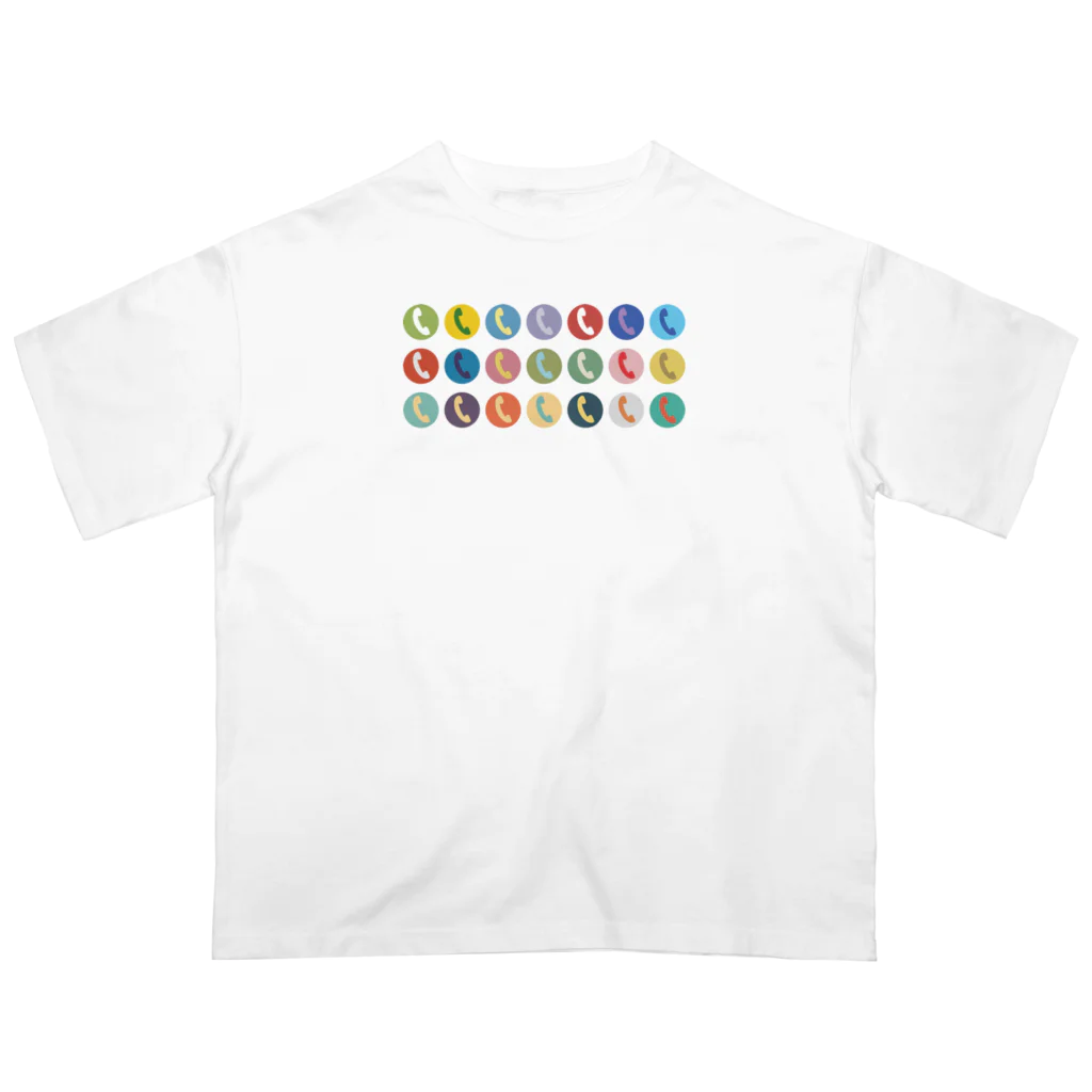 tomy1022のテレフォンマーク オーバーサイズTシャツ