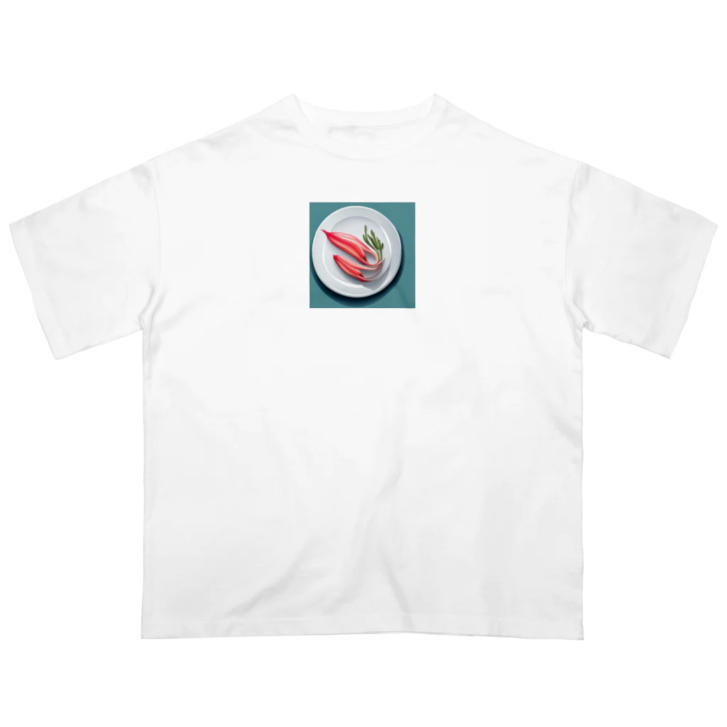 カズの「海のデリカテッセン」 Oversized T-Shirt