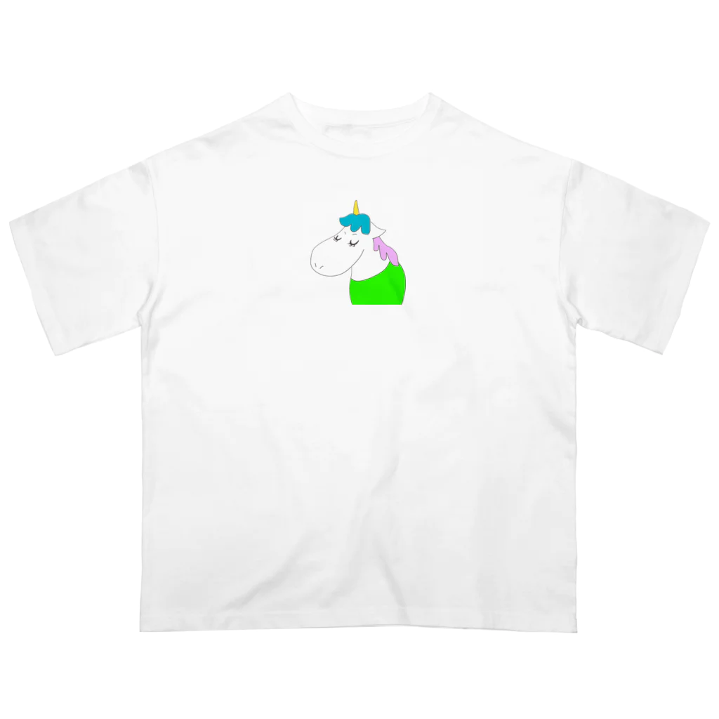 unicorn_hsのユニ子シリーズ オーバーサイズTシャツ