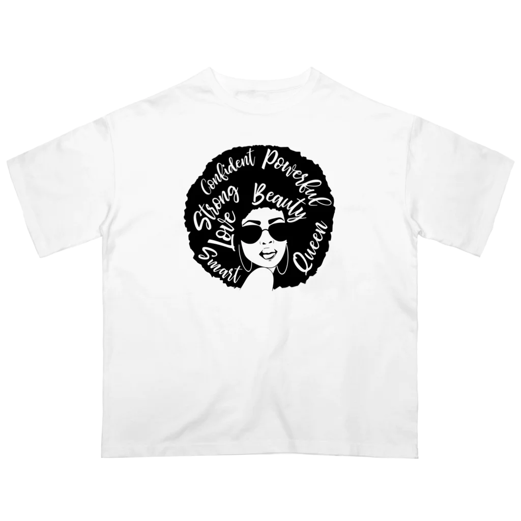MELLOW-MELLOWのAfro woman オーバーサイズTシャツ