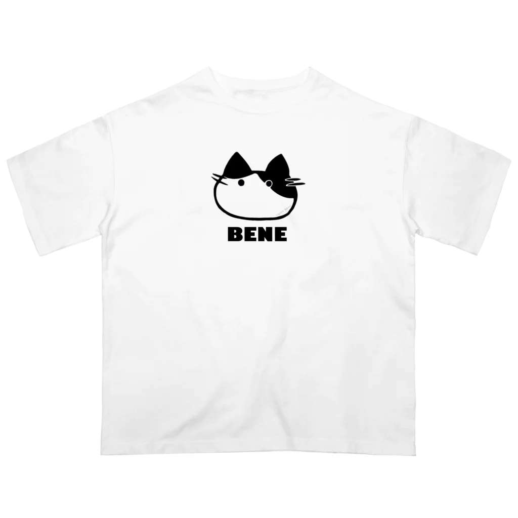 兄弟ねこのジーノとベーネのベーネ君 オーバーサイズTシャツ