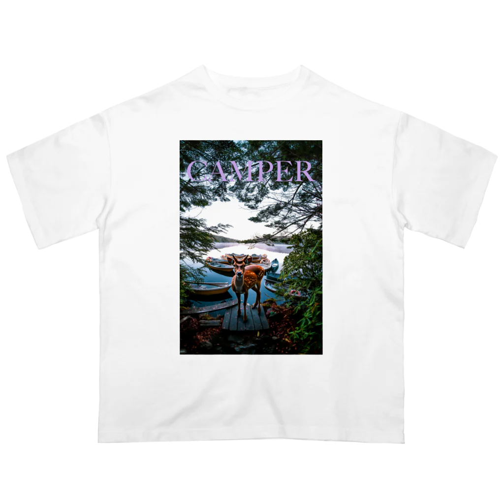 outdoor lifeのcamper  オーバーサイズTシャツ