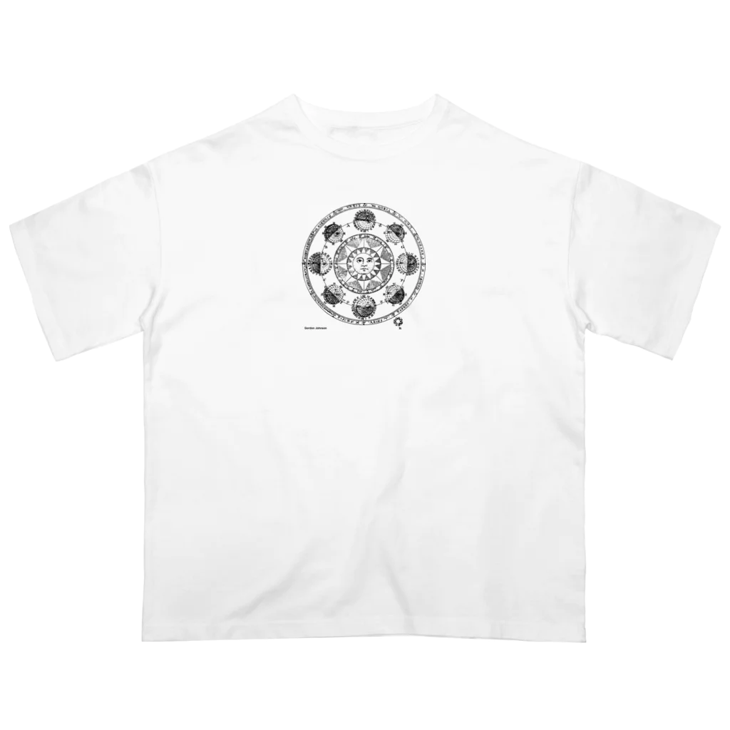 Decor&LuxuryVenusの愛の魔法星座 オーバーサイズTシャツ