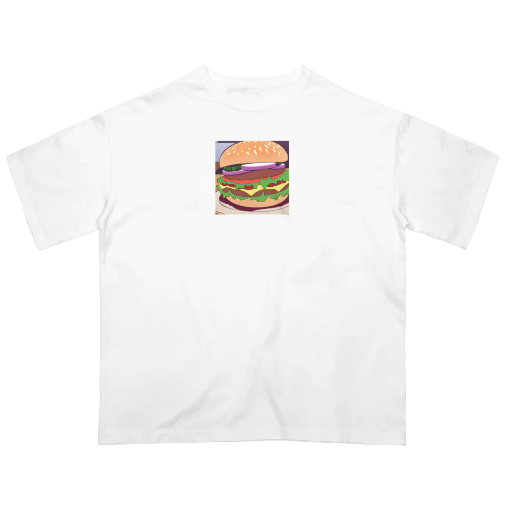 ブレイクスルーのバーガービック オーバーサイズTシャツ