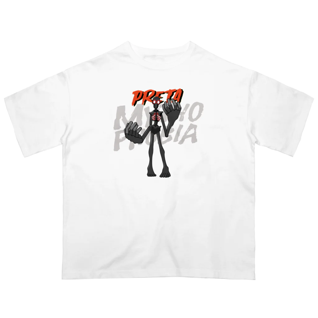 MythophobiaのMythophobia: Preta オーバーサイズTシャツ