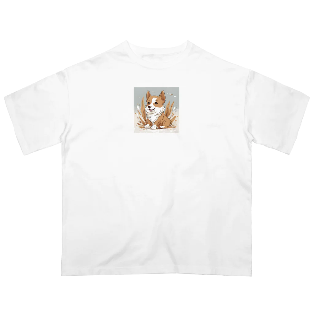 aki's shopのTHE忠実犬 オーバーサイズTシャツ