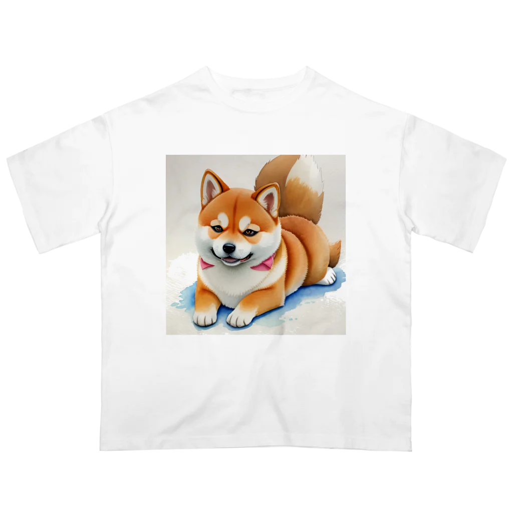 shIbaのシバの眼差し オーバーサイズTシャツ