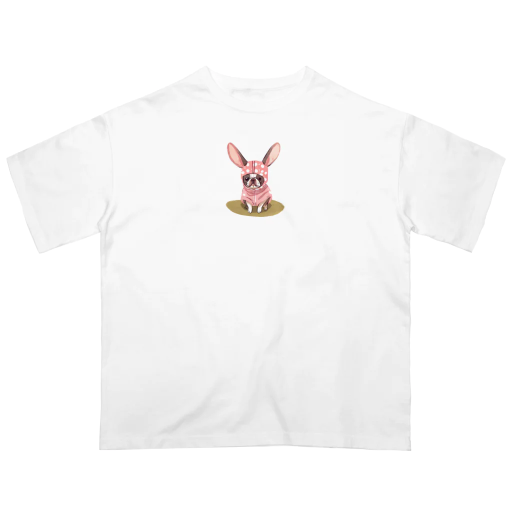 syobeのウサみみフレンチ Oversized T-Shirt