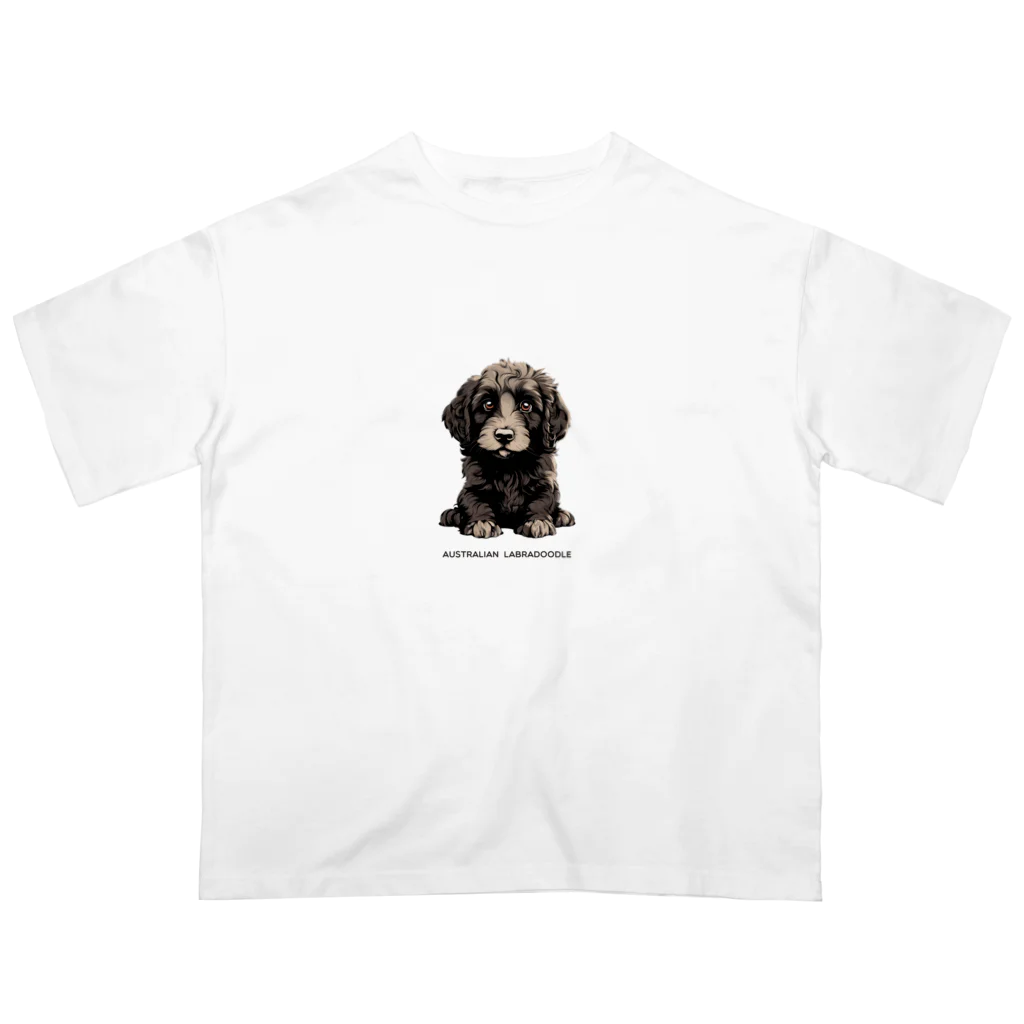 DOG  LOVERSのラブラドゥードル  パピー オーバーサイズTシャツ