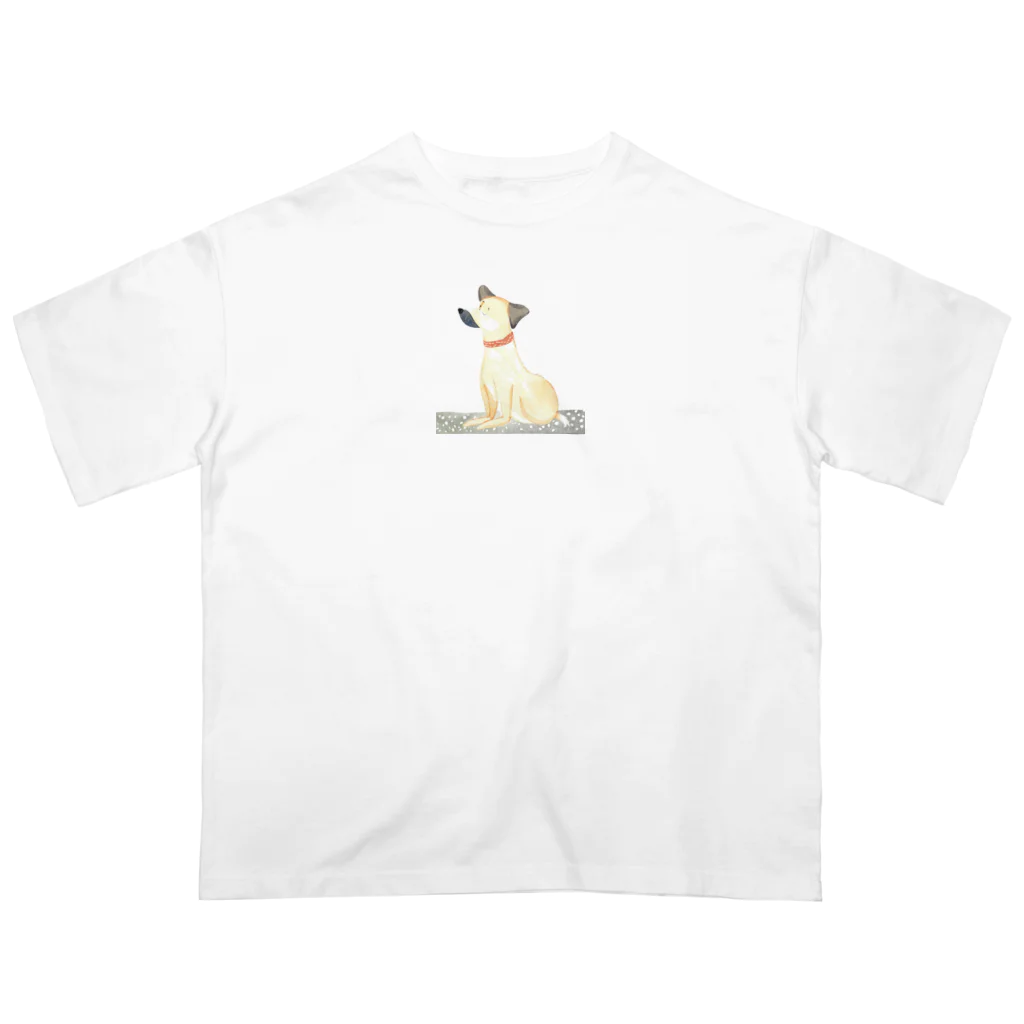 kuppychanのいぬっころ オーバーサイズTシャツ