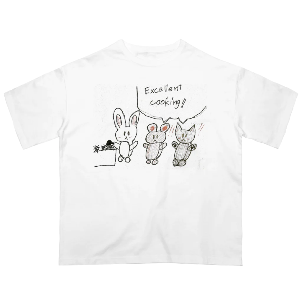 ochikeronのExcellent Cooking Oversized T-Shirt