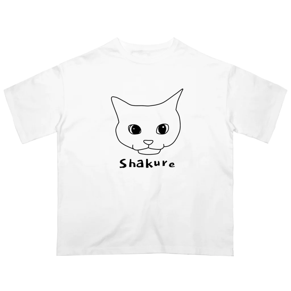 MiMoZa@猫好きのしゃくれ Oversized T-Shirt