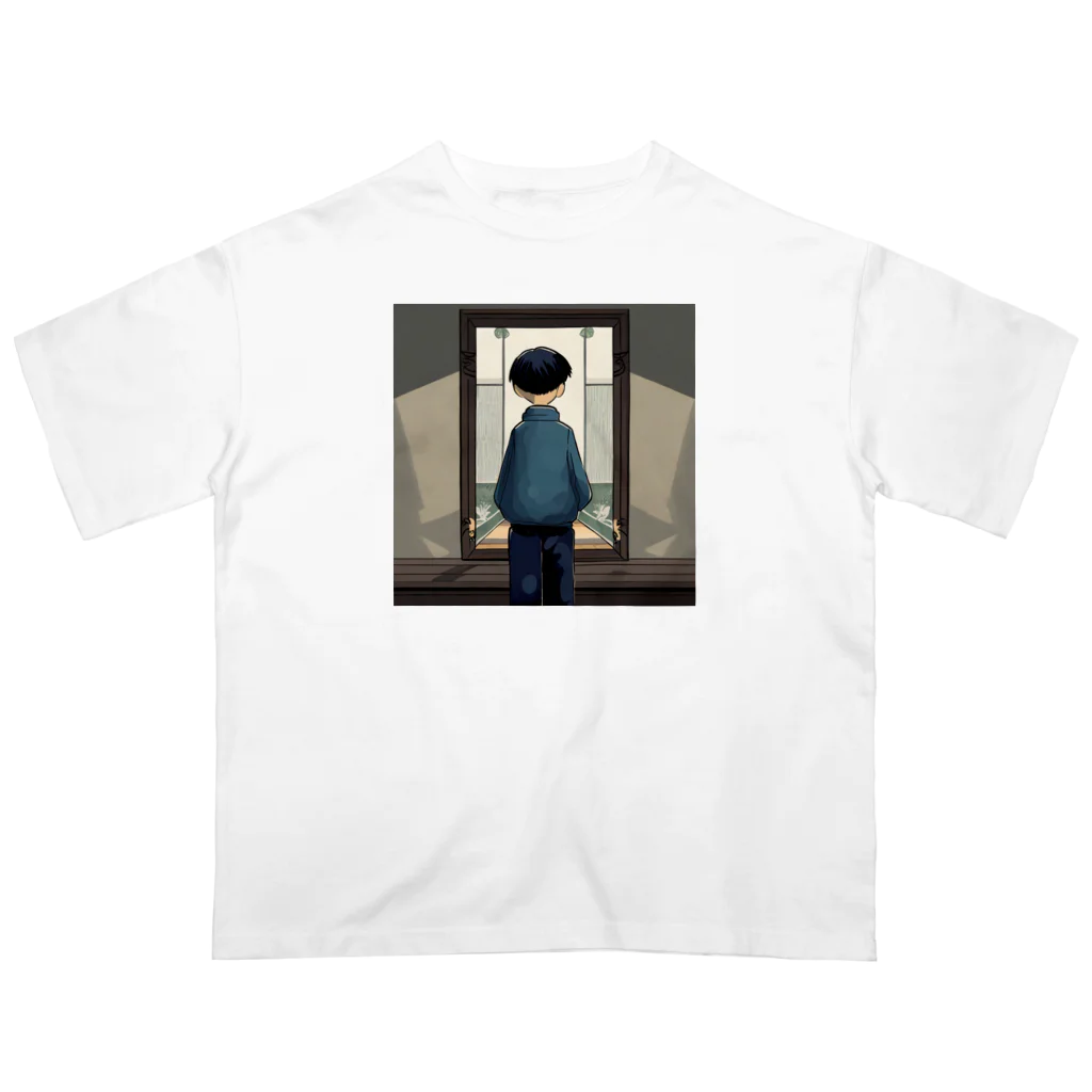 みとみとショップの孤独な少年　 Oversized T-Shirt