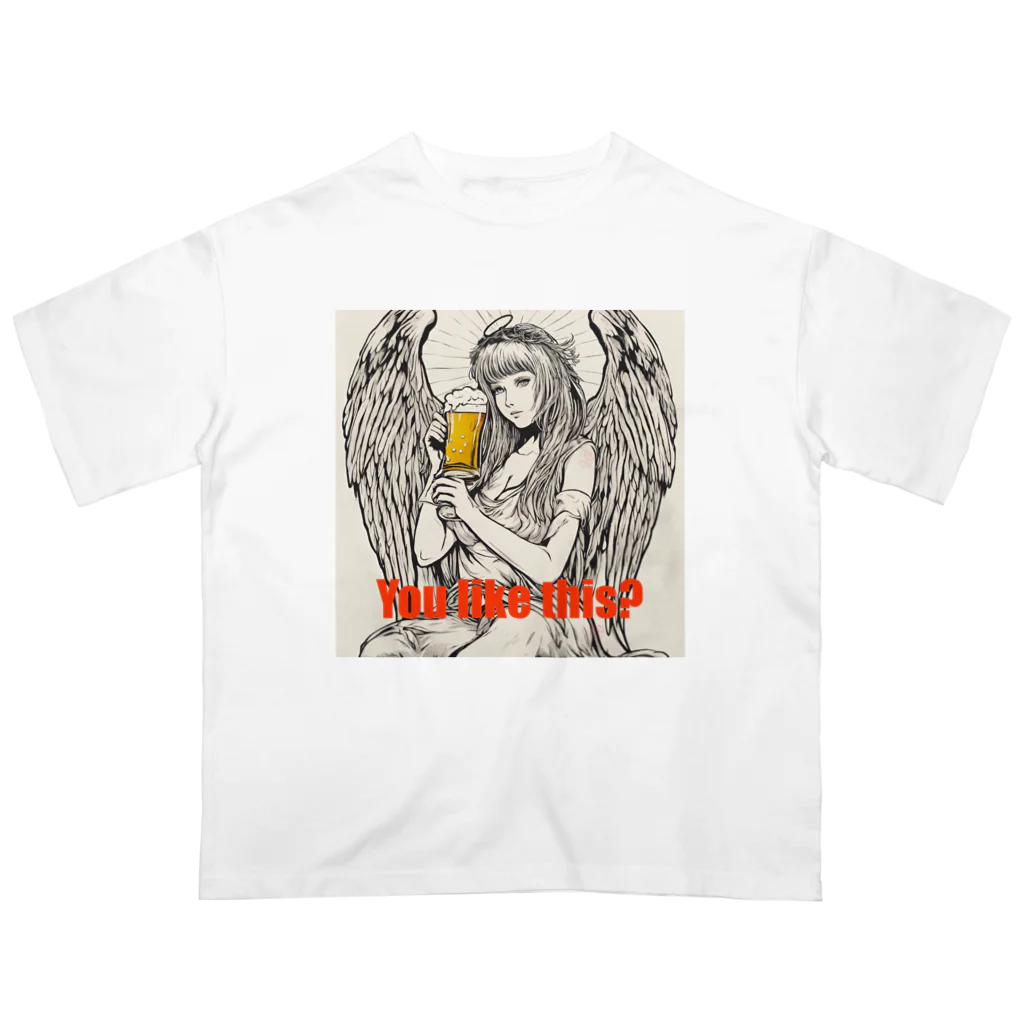 パイルドライバーのAngel beer Oversized T-Shirt