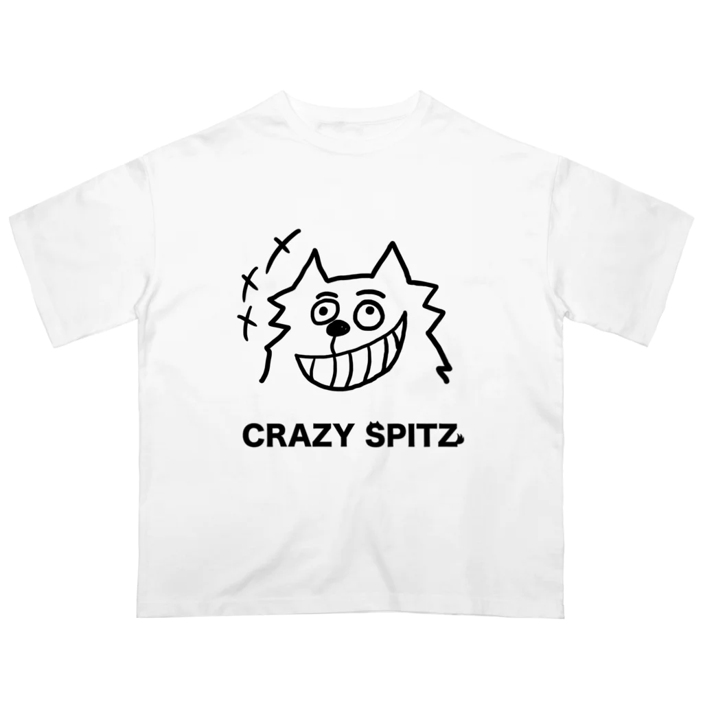 ehime@けだま&もち＆すみのCRAZY SPITZ「HA HA HA」 オーバーサイズTシャツ