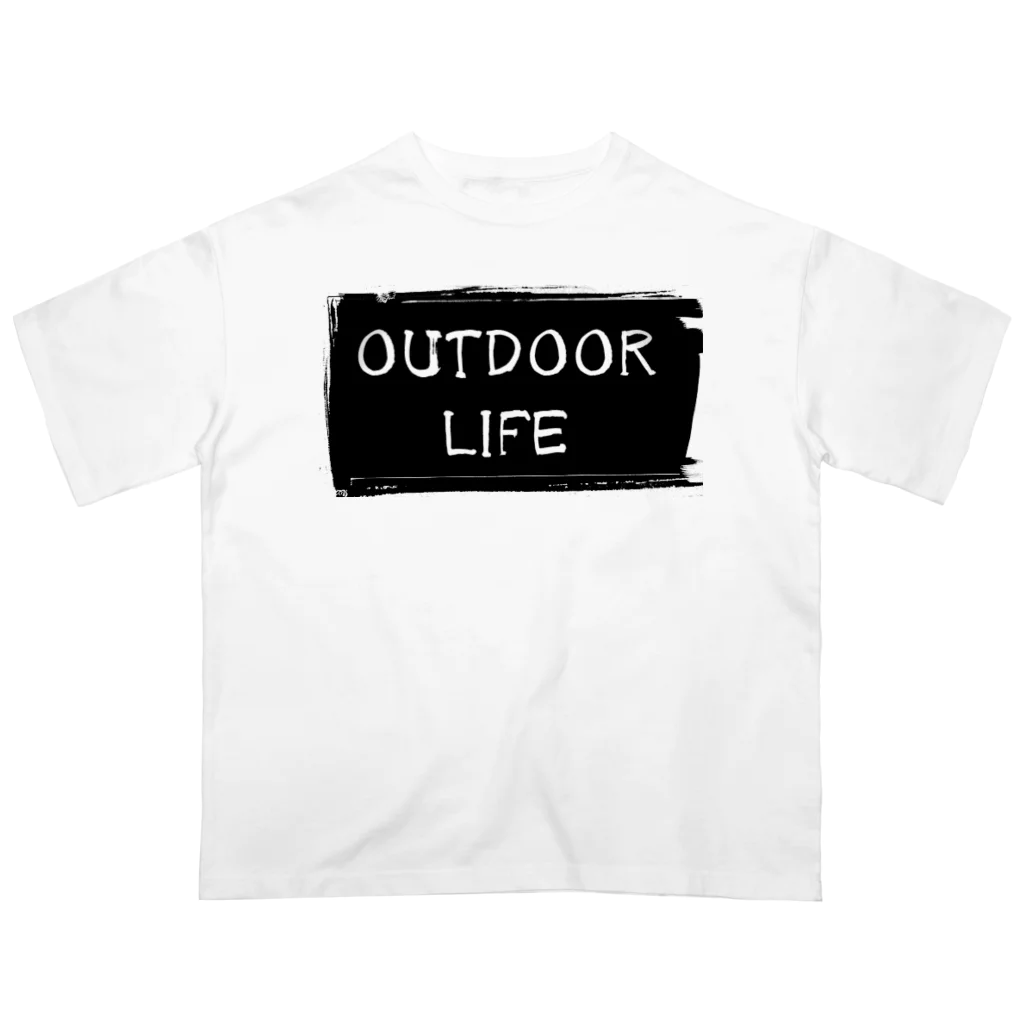 YF_familleのOUTDOOR LIFE Oversized T-Shirt