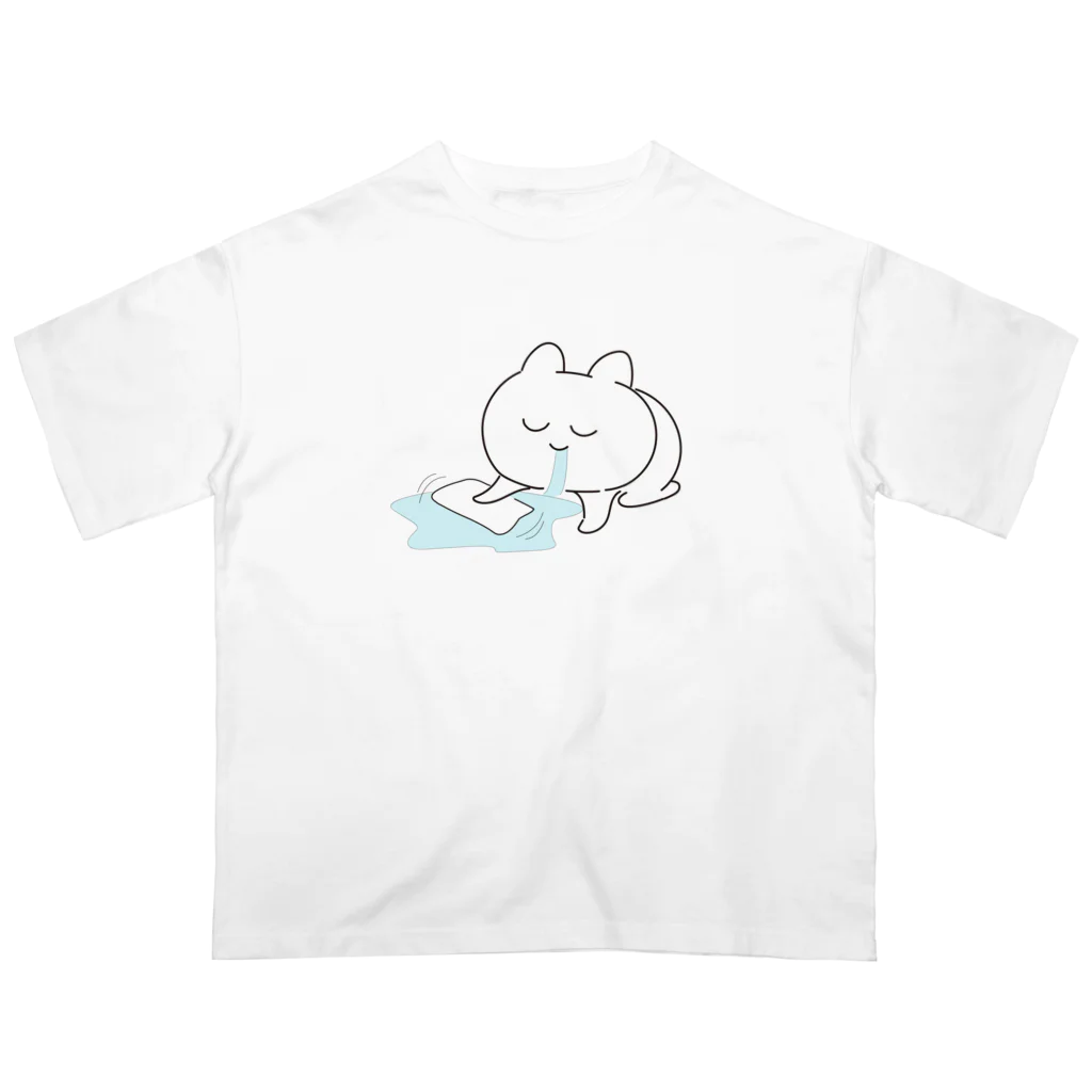 わたしのおうちのよだれふいておきますね オーバーサイズTシャツ