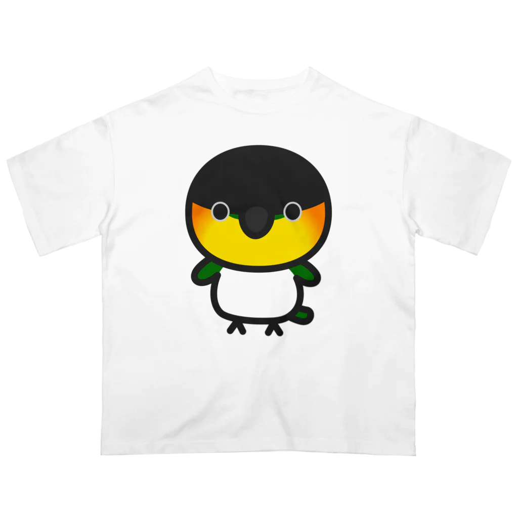 いんこ屋堂のズグロシロハラインコ Oversized T-Shirt