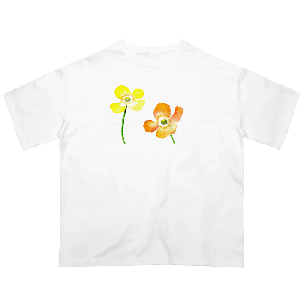 スタジオマリンのポピー Oversized T-Shirt