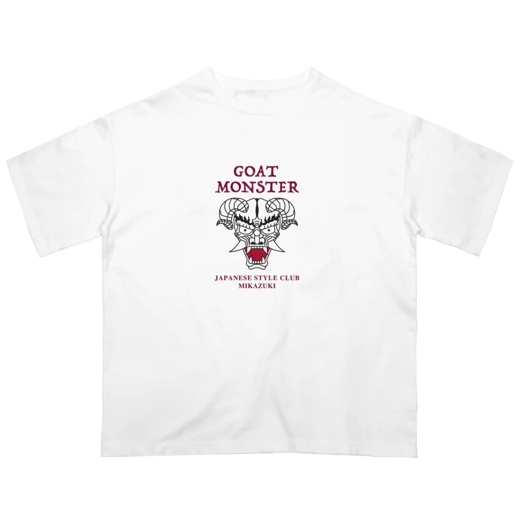 Mikazuki DesignのGOAT MONSTER オーバーサイズTシャツ