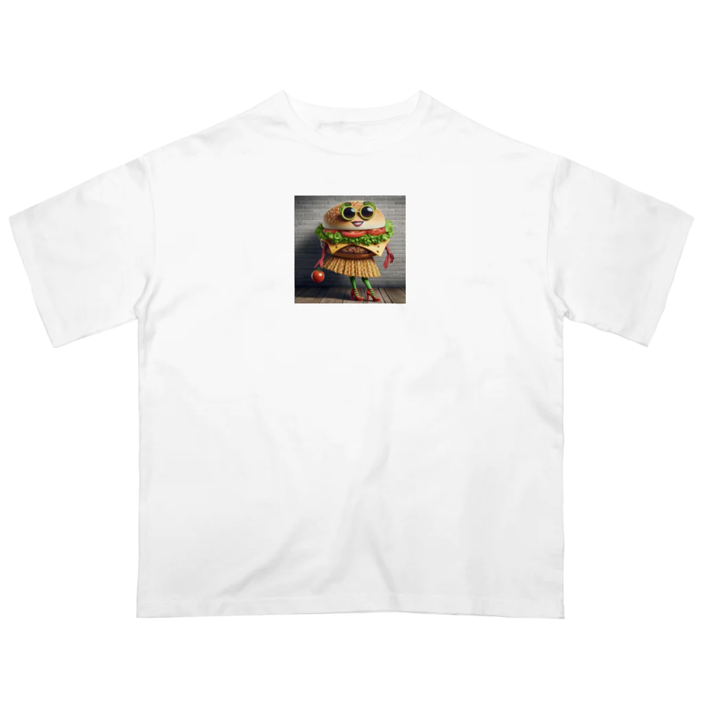 burgersのおしゃれハンバーガージェシー オーバーサイズTシャツ
