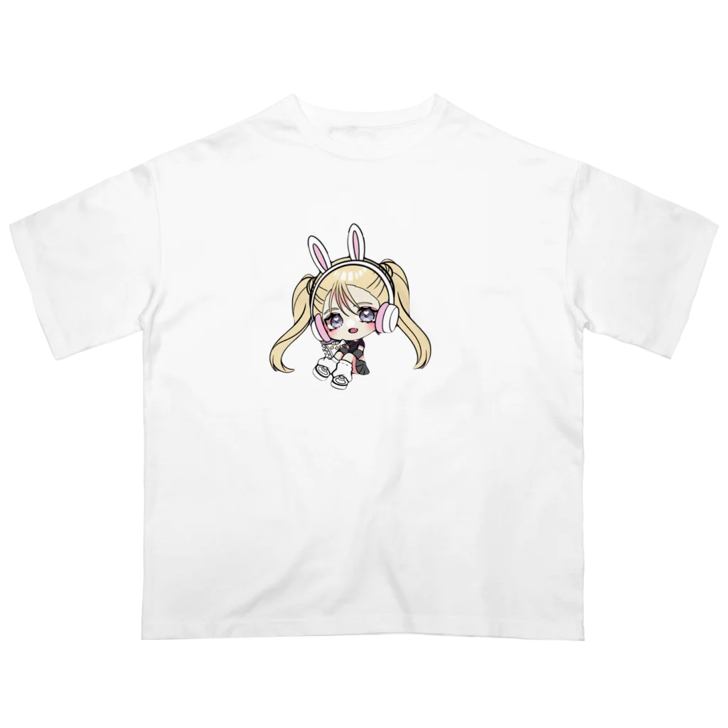 ☪︎ 𝒉 𝒊 𝒊 -ﾁｲ-@ASMRギャルのちびGALASMR オーバーサイズTシャツ