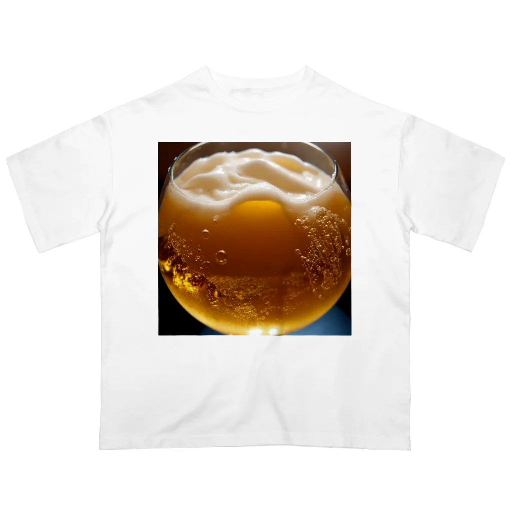 3tomo6's shopの極上ビール オーバーサイズTシャツ