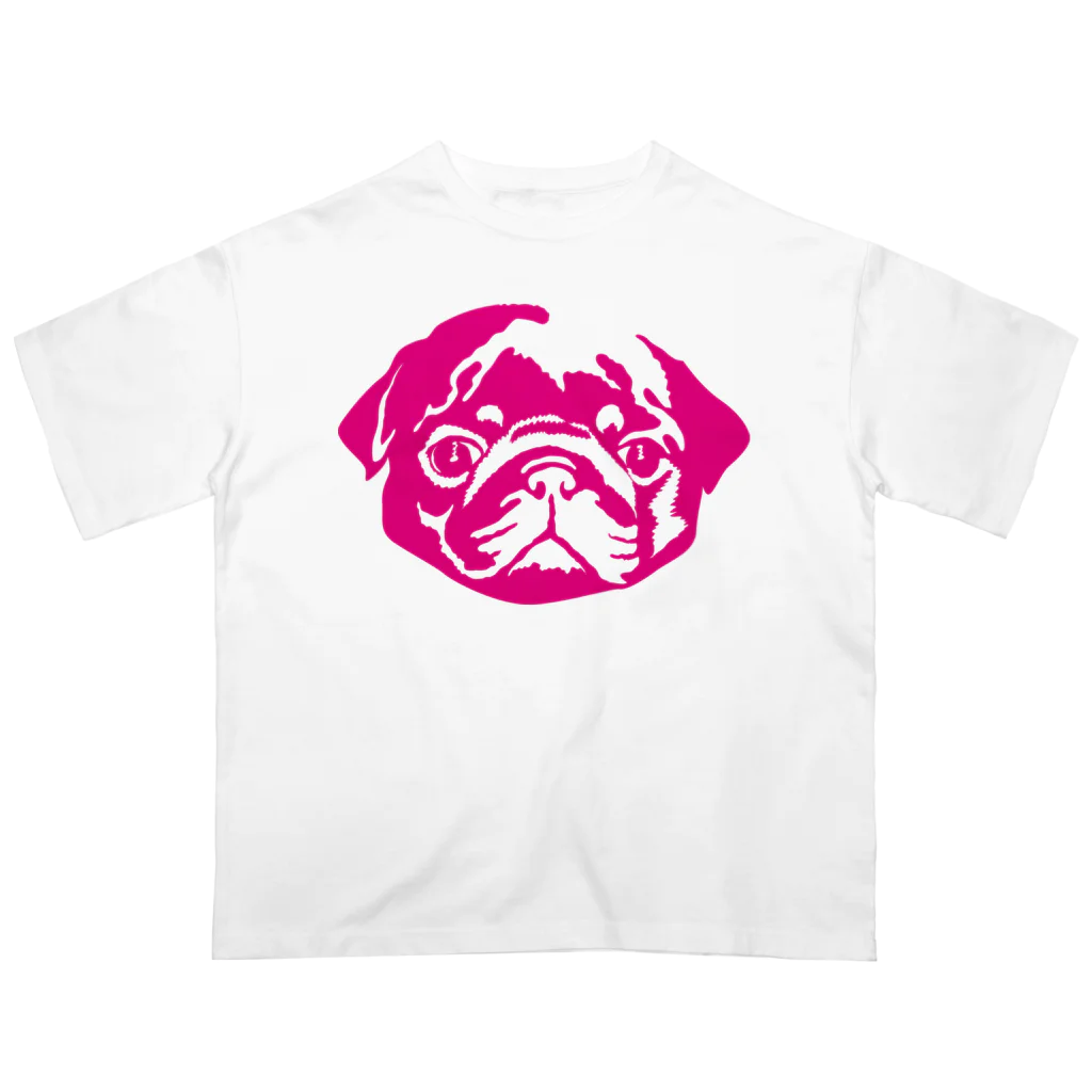 francesca_japanのfrancesca pink Oversized T-Shirt