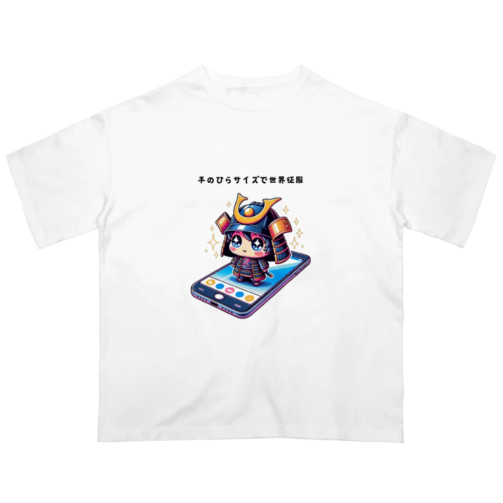 ビーナスキュートちゃんのミニサムライ、メガテック Oversized T-Shirt