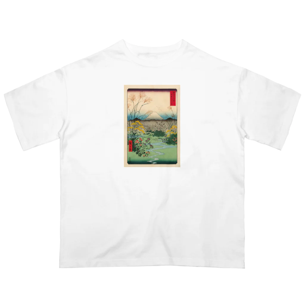 浮世絵屋の広重「冨二三十六景㉛　甲斐大月の原」歌川広重の浮世絵 Oversized T-Shirt