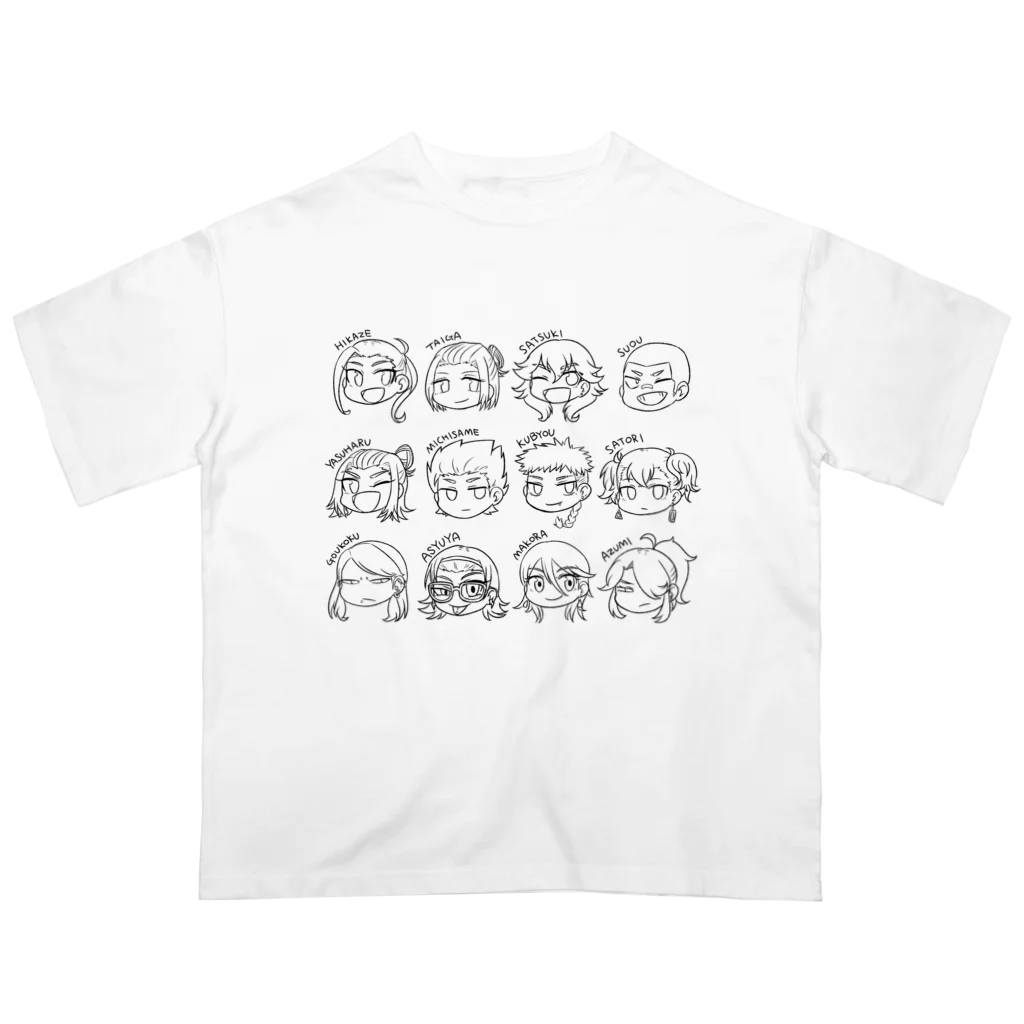 よもつ堂の不良たちのアイテム Oversized T-Shirt