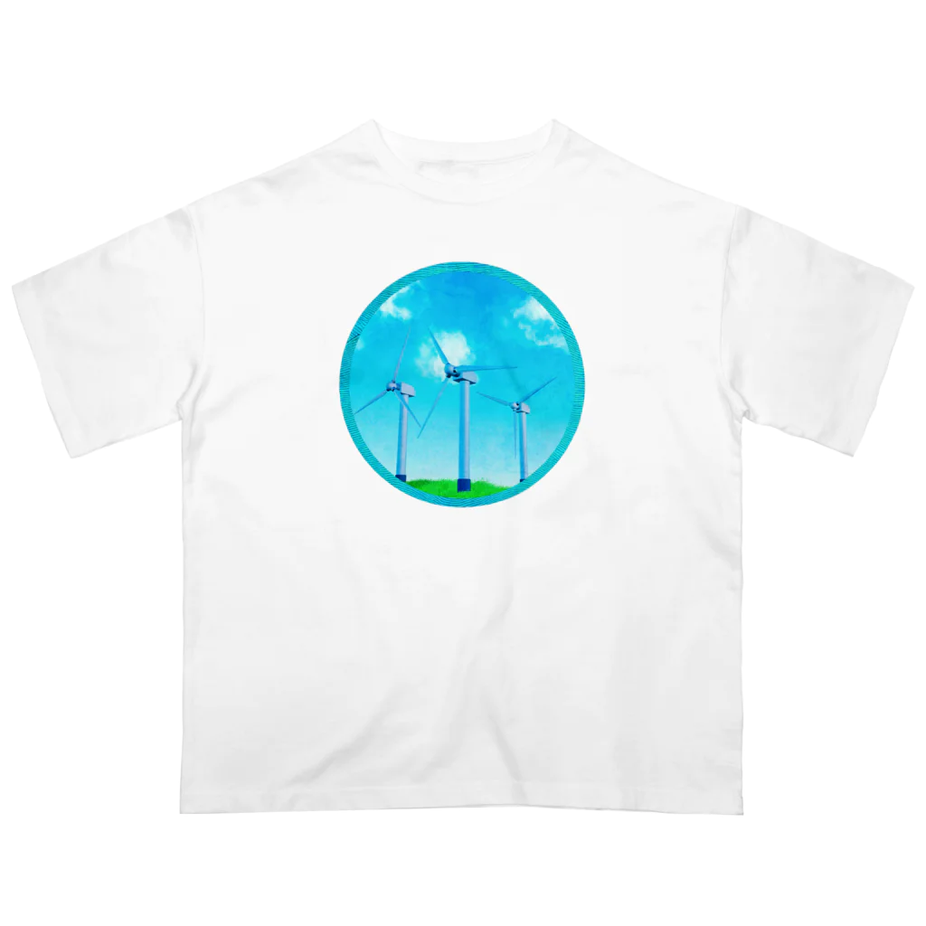 2D&3D「H.S」StoreのWind Power オーバーサイズTシャツ