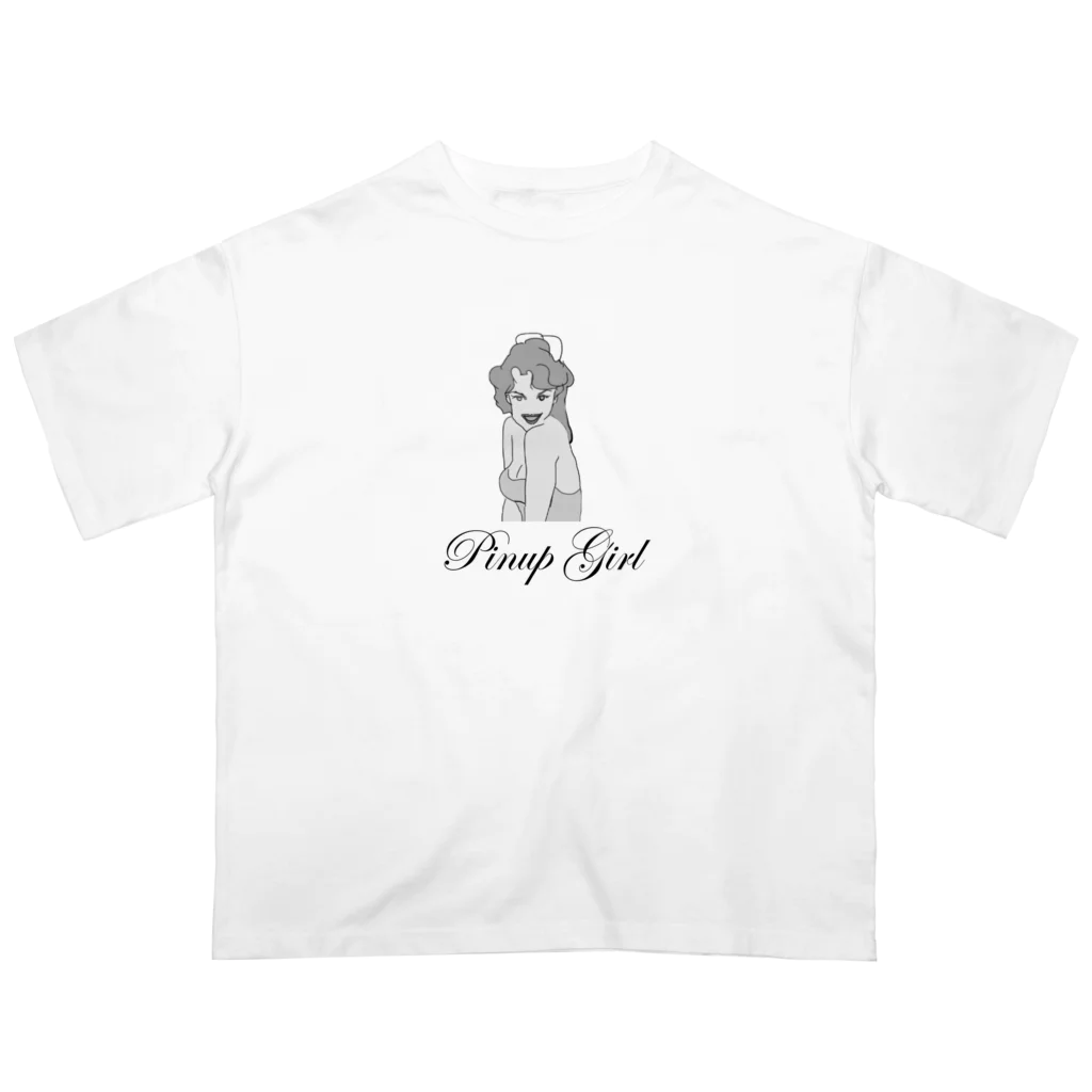 BONBONのPinup girl オーバーサイズTシャツ