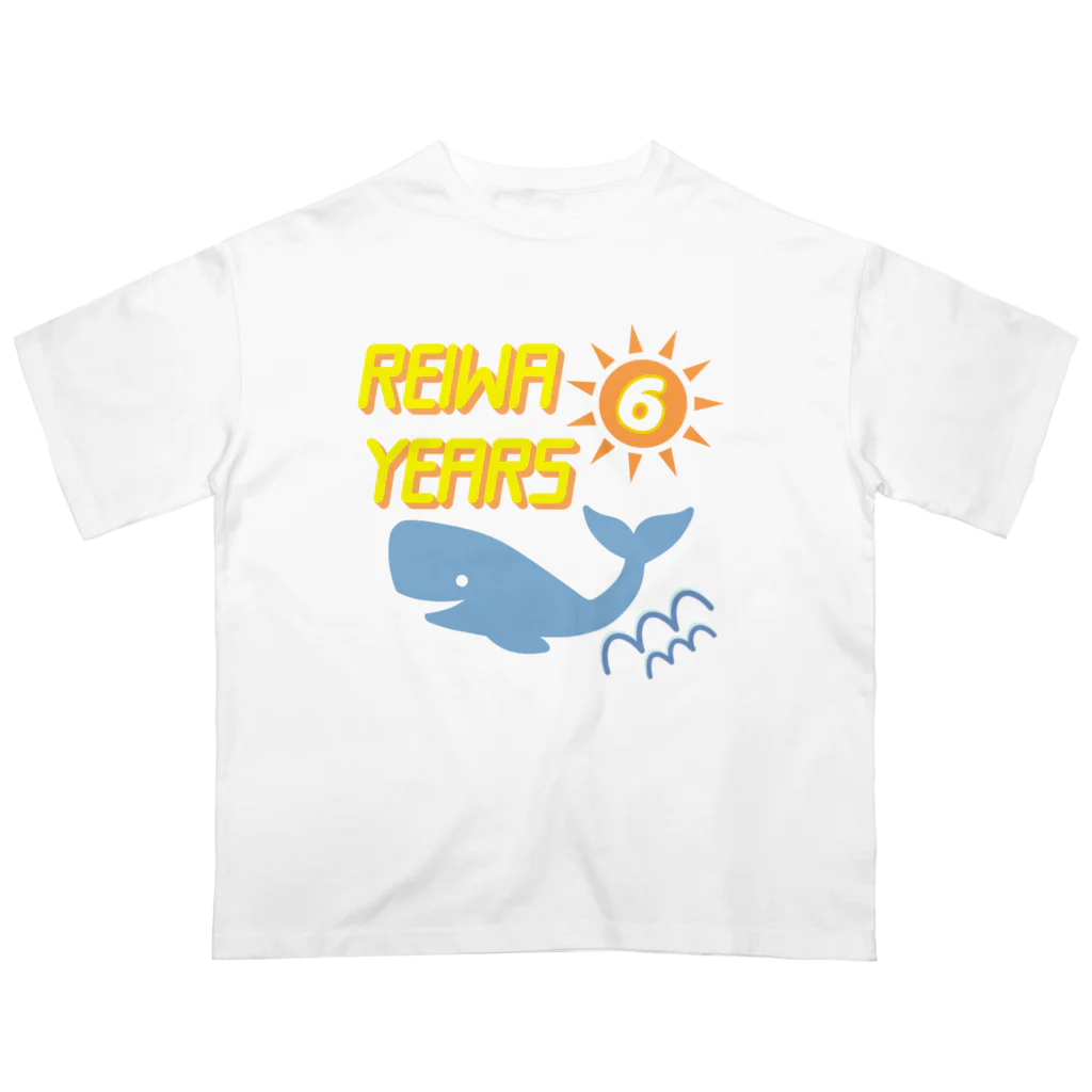 ぺんぎん24のREIWA 6 YEARS オーバーサイズTシャツ