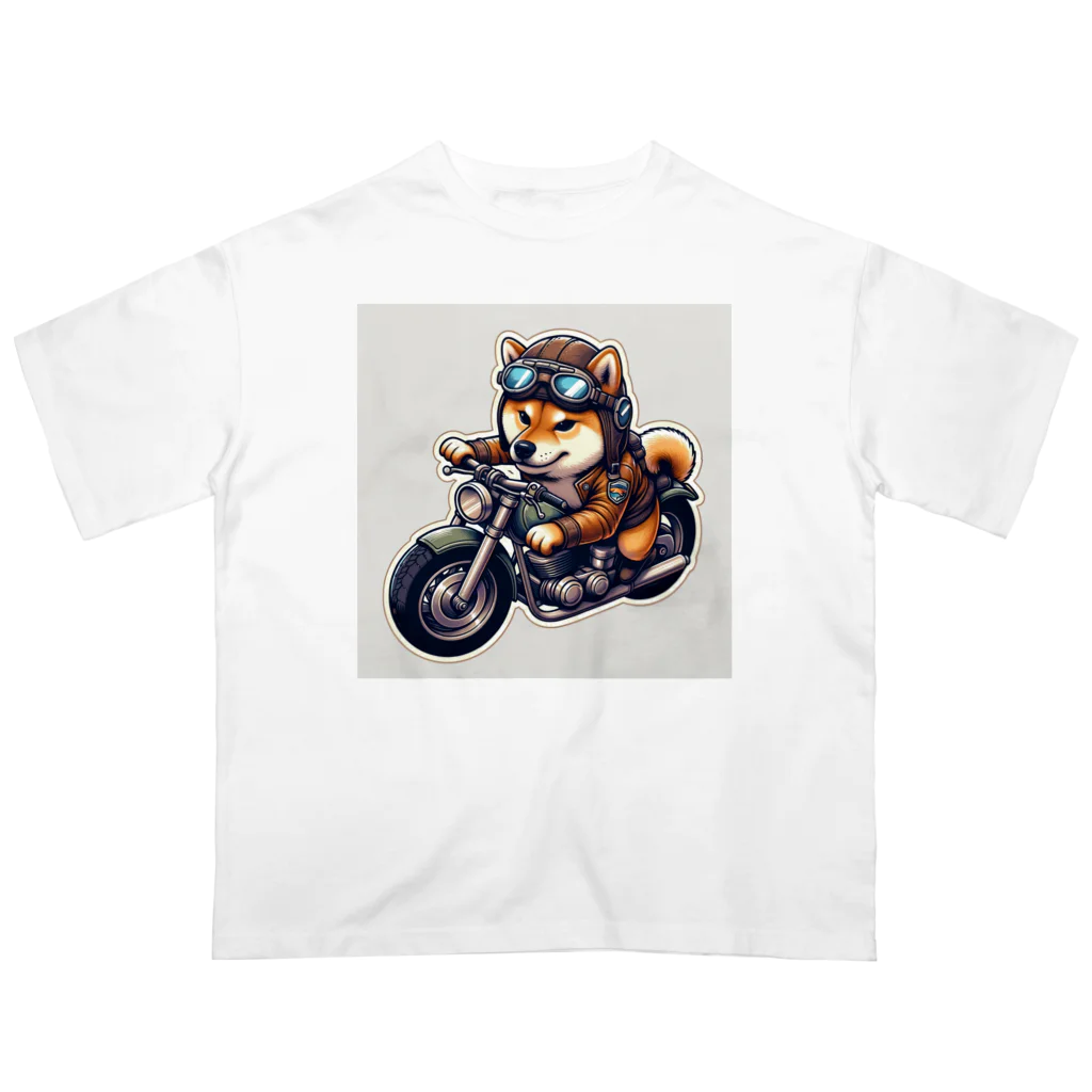 シバライダーロードの柴ライダーロードshiba31 Oversized T-Shirt