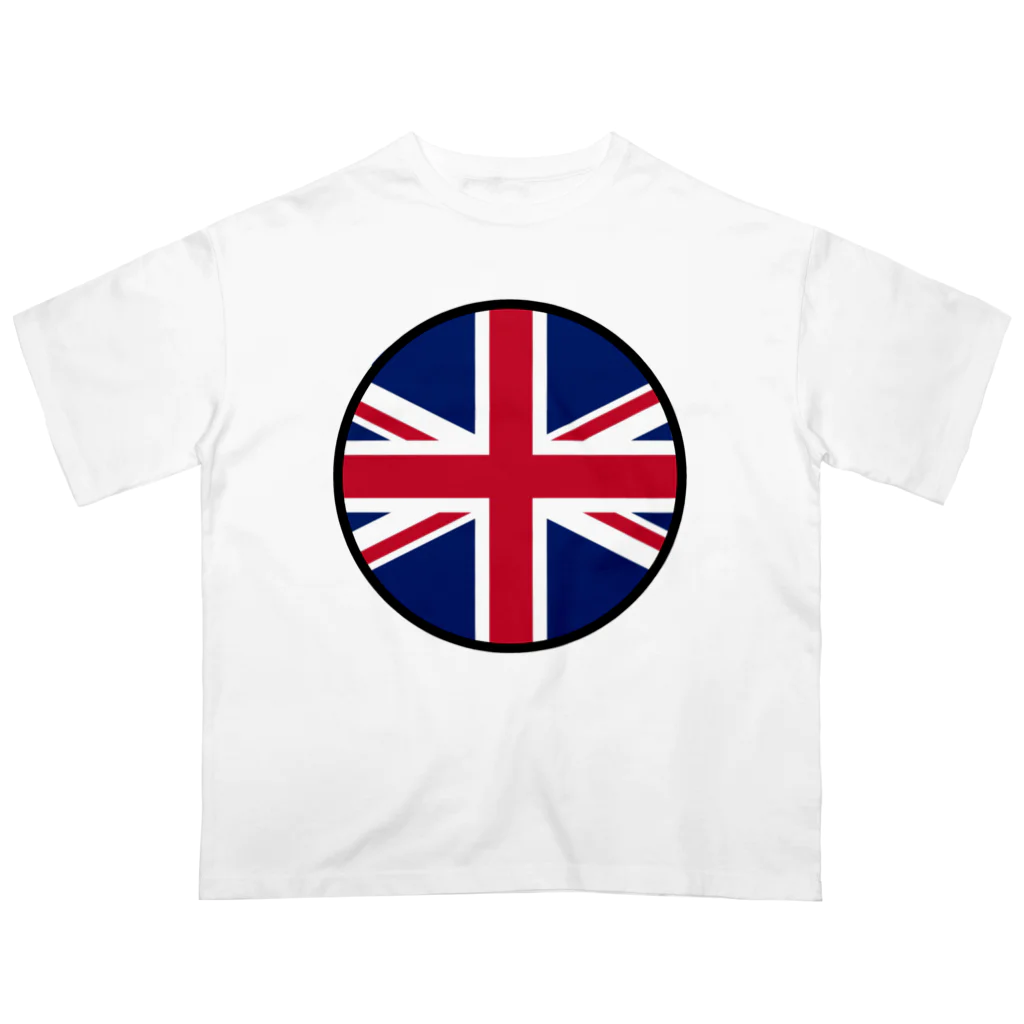 おもしろいTシャツ屋さんのイギリス England United Kingdom Great Britain オーバーサイズTシャツ