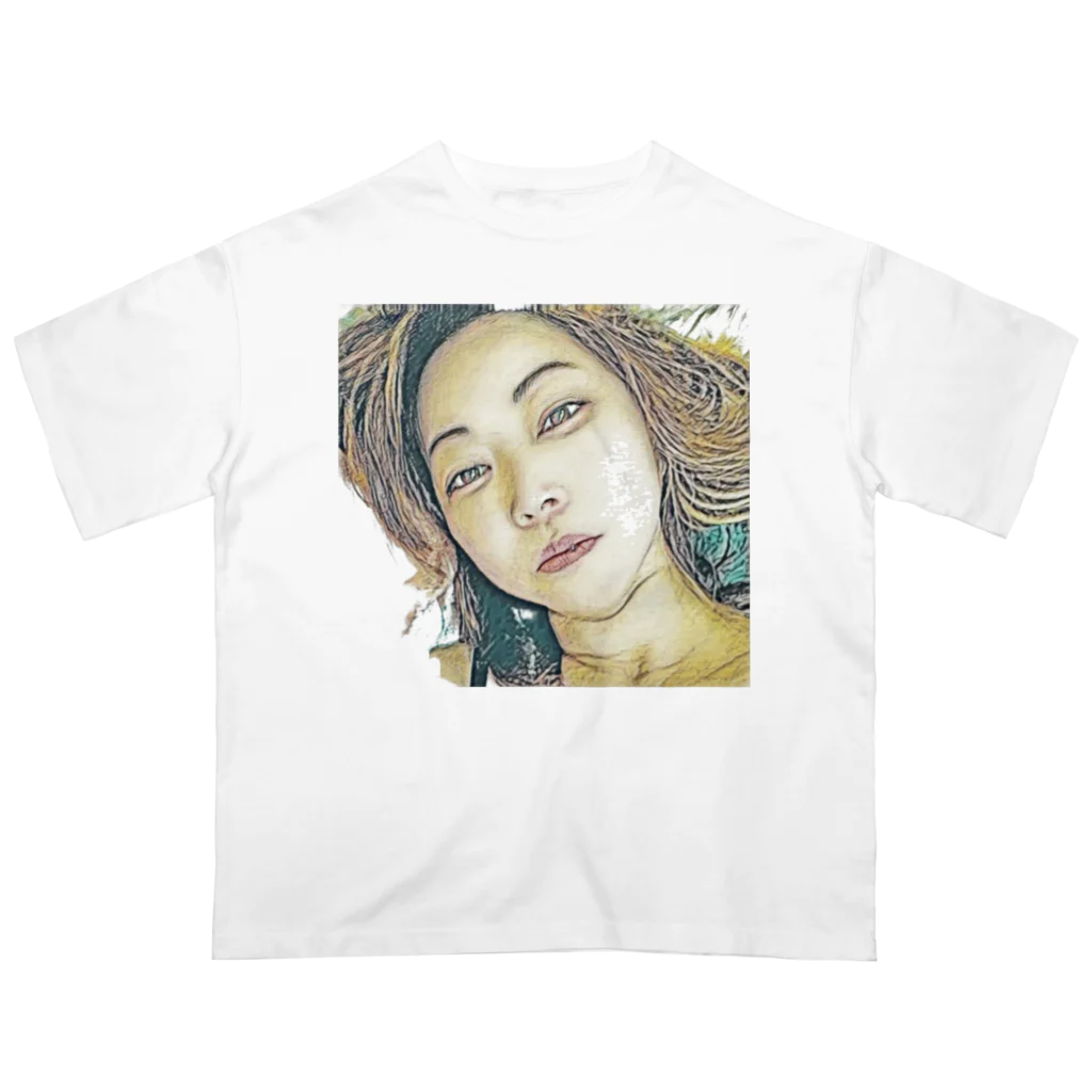 👑ＫＥＮ👑の美しい女性👩 Oversized T-Shirt