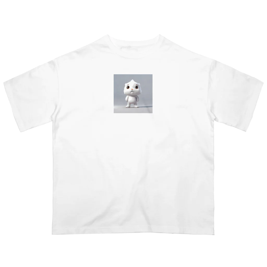 ブサカワ二頭身アニマルくんのブサカワ二頭身アニマル2 Oversized T-Shirt