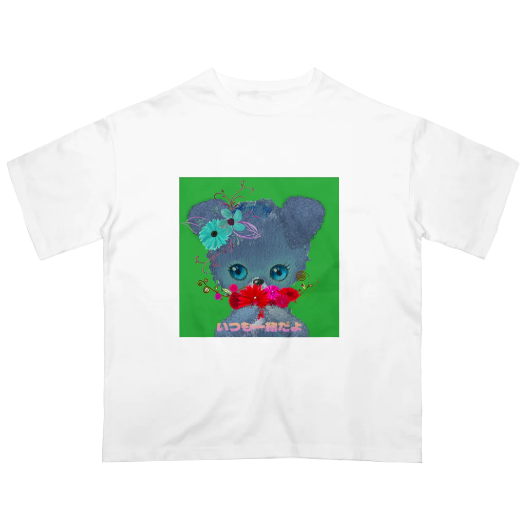 雑貨屋みちゴローのcocomimiモコちゃん Oversized T-Shirt