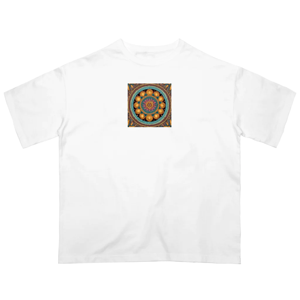 女神🌟曼荼羅のMANDALA オーバーサイズTシャツ