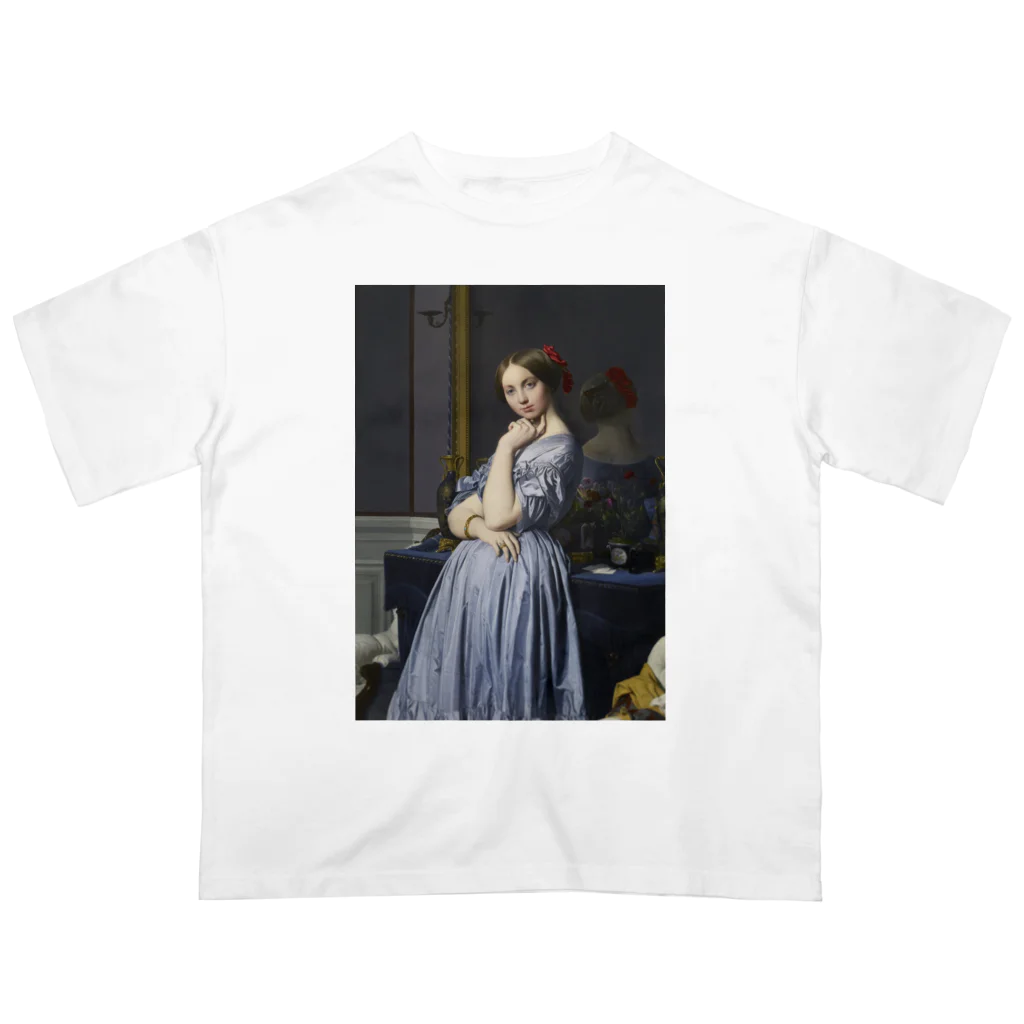 世界美術商店のドーソンヴィル伯爵夫人の肖像 / Portrait of Comtesse d'Haussonville Oversized T-Shirt