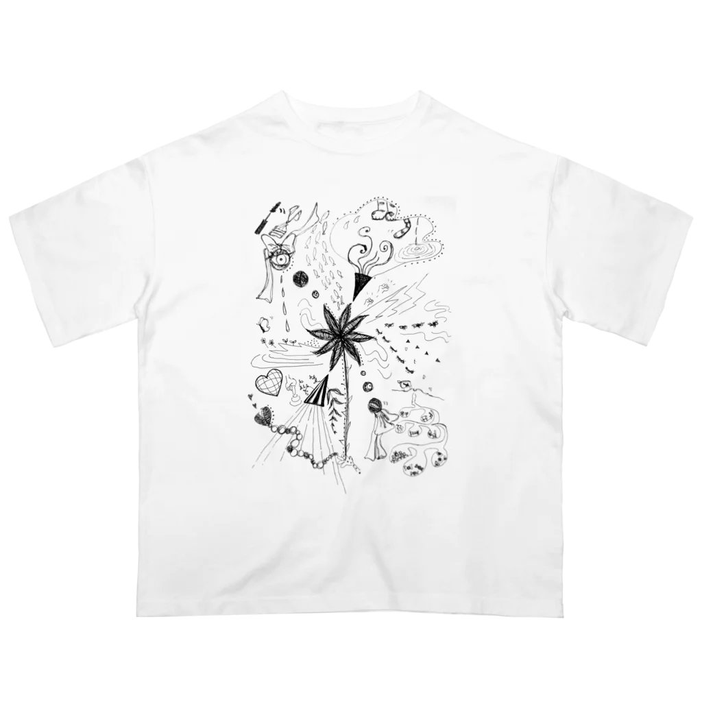 GYPSの種子 オーバーサイズTシャツ