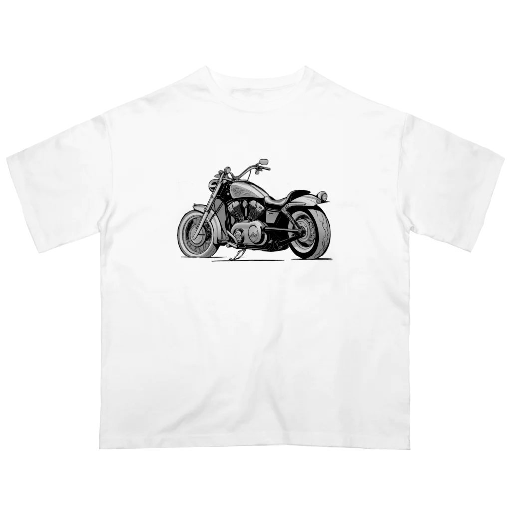 wowwooのHarley-Davidson V-ROD Oversized T-Shirt