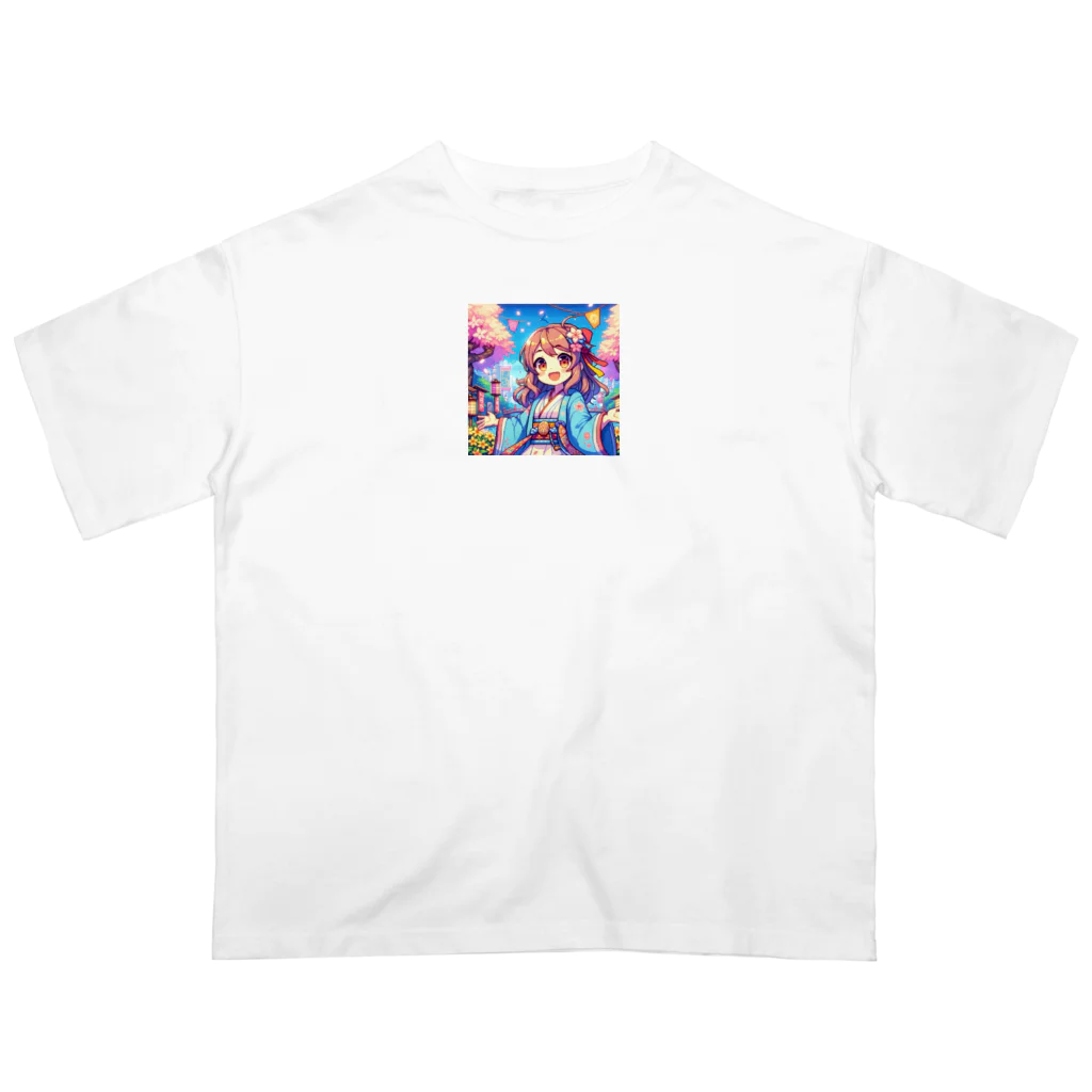 PiXΣLのColorful girl / type1 Oversized T-Shirt