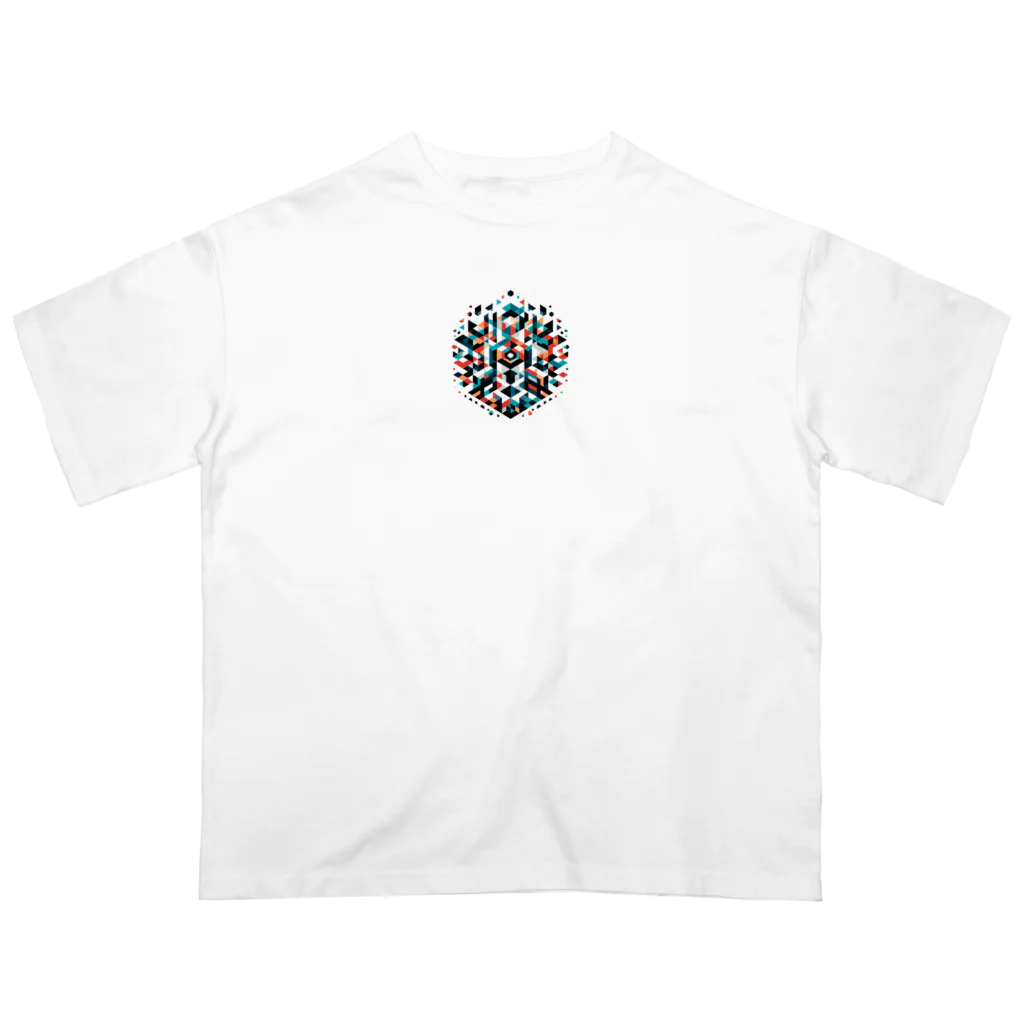 PiXΣLのGΣometric Shapes / type.1 Oversized T-Shirt