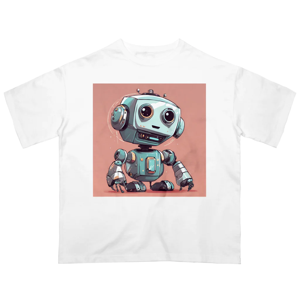 tooru0377のVuittonぽいロボットらしい オーバーサイズTシャツ