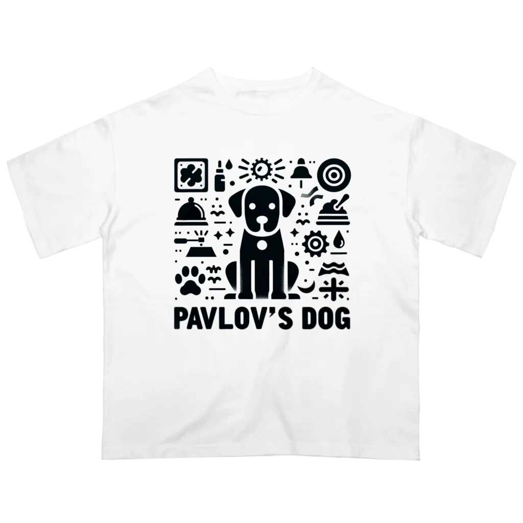 せるぽのよろずやのパブロフの犬 オーバーサイズTシャツ